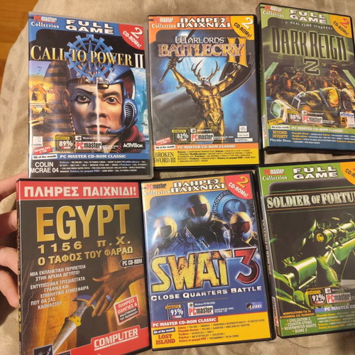 6 PC Games New PC Master Collection