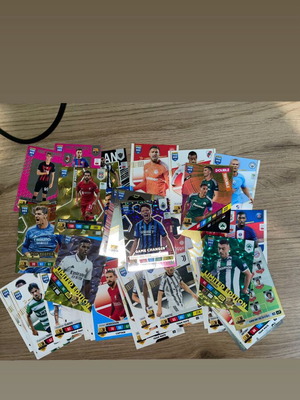 Football cards authentic, like new