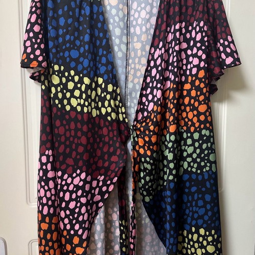 Never Fully Dressed Wrap Dress With Leopard Print Like New