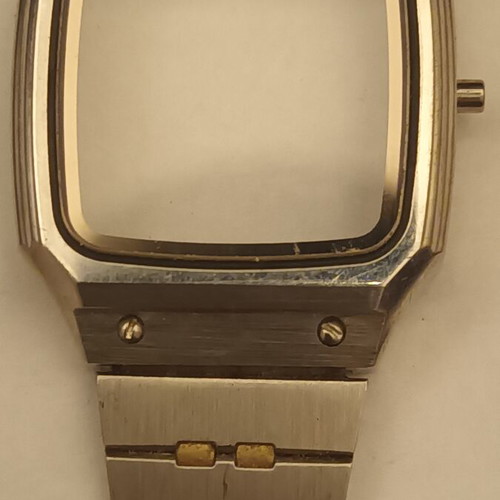 Citizen women's watch like new, analog and digital, yellow and silver
