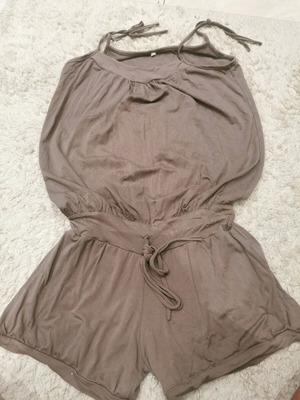 Khaki one-piece used, size M