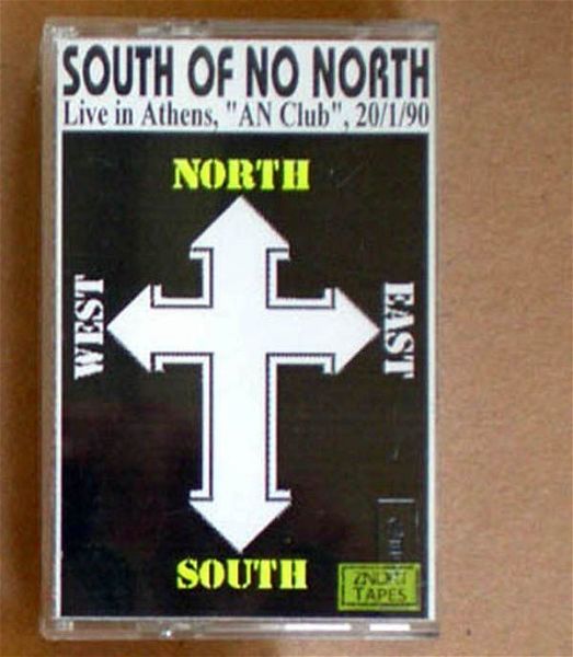  SOUTH OF NO NORTH, spania kaseta Live