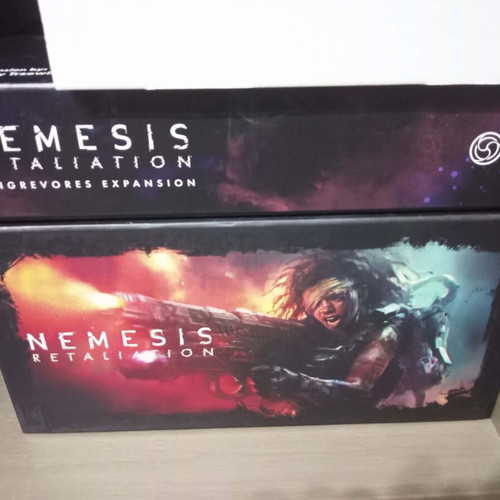3D Printed Insert for Nemesis Retaliation Board Game
