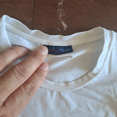Trussardi Medium T-shirt new, white, size M