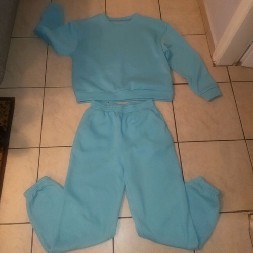 Shein tracksuit set turquoise size M like new