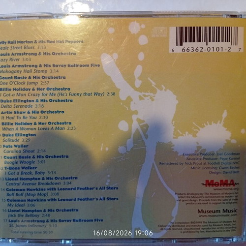 Jackson Pollock Jazz CD collection MoMA 1998