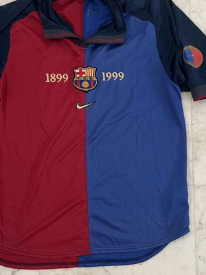 Barcelona Nike Anniversary Edition Jersey used, size large