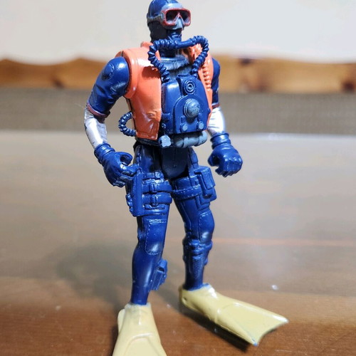 Chap Mei Scuba Diver figure used, Soldier Force, 10 cm