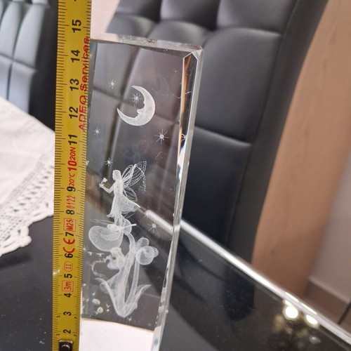 Glass table decoration like new