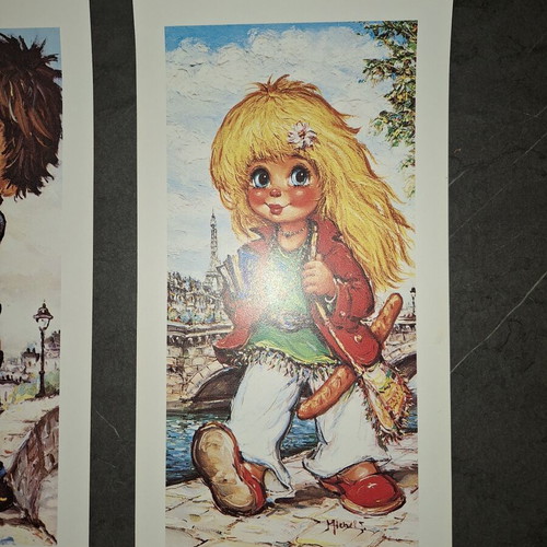 Posters with children from Paris, new, set of 2