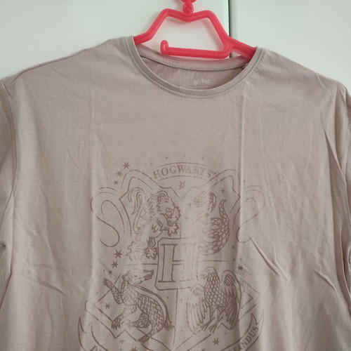 Harry Potter T-shirt beige, like new, size 12-14