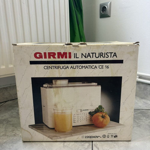 Girmi Il Naturista Centrifuge Automatic CE 16 juicer used