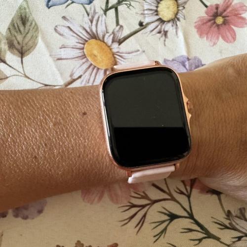 TurboX Smartwatch Tempus S II HR pair like new, pink and black