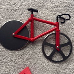Pizza cutter bicycle new