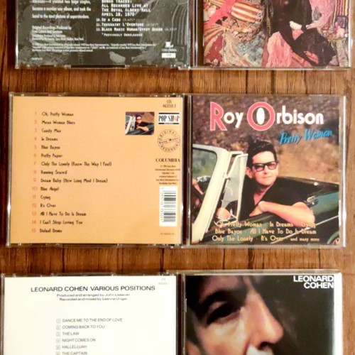 Santana, Roy Orbison, Cohen CD like new