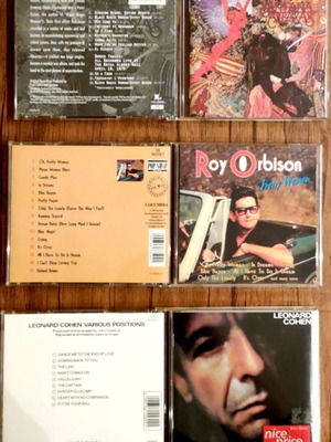 Santana, Roy Orbison, Cohen CD like new