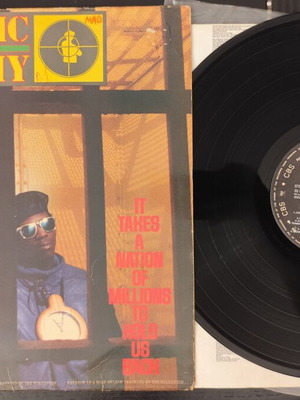 Public Enemy It Takes A Nation Of Millions To Hold Us Back LP μεταχειρισμένο, hip-hop