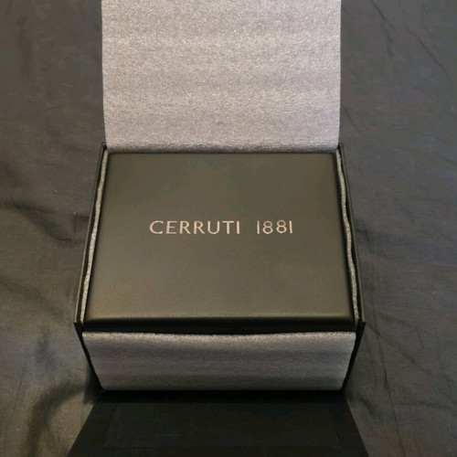 Cerruti 1881 watch like new, black, unisex