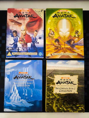 Avatar The Legend of Aang Πλήρης συλλογή Βιβλίο 1 & 2 σε DVD