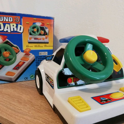 Real sound dashboard police cockpit unused