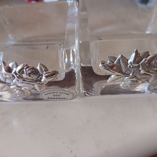 Home set with sterling silver