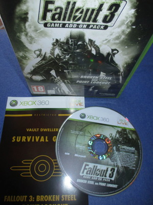 Xbox 360 game Fallout 3 used, Game Add-on pack