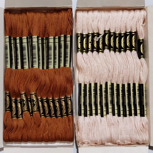 DMC Embroidery Floss New, Set of 24 Skeins