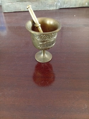 Brass decorations like new, set of two