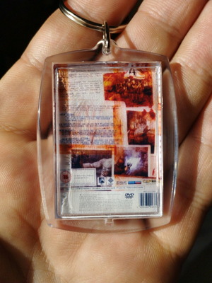 Resident Evil 4 PS2 acrylic keychain new