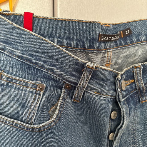 Salt&pepper Kate jeans with rips used, mid-rise, size 27