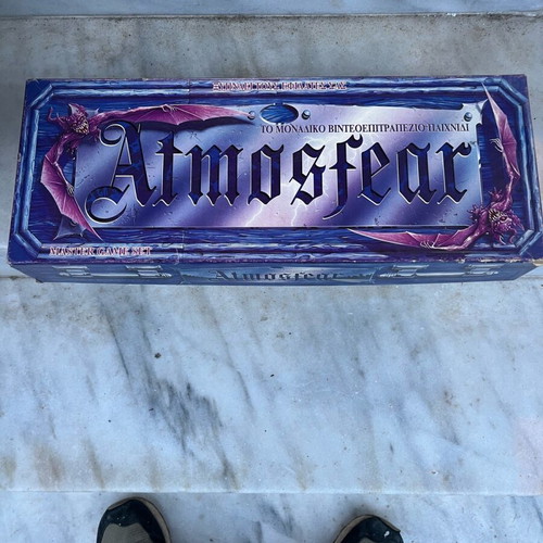 Atmosfear board game used, cassette missing