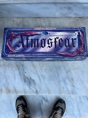 Atmosfear board game used, cassette missing