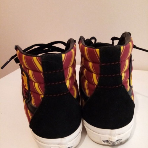 Vans Harry Potter Gryffindor Sneakers like new, size 40, suede and synthetics