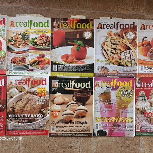 Real Food magazines new, pack of 10 issues