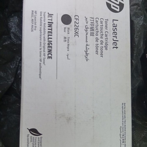 Toner CF226XC black jet intelligence new in box