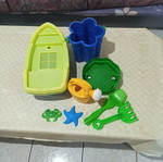 Various beach toys