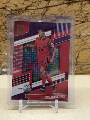 2022-23 Panini Donruss Elite FIFA Soccer Woo-Yeong Jeong Purple Disco card new