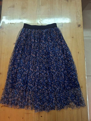 Energiers girls' skirt size 8, new, multicolor, 128 cm