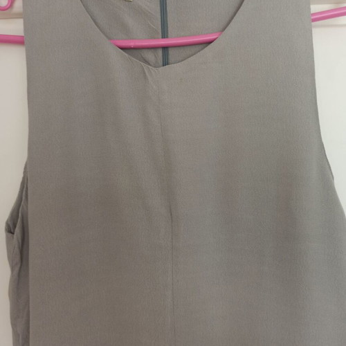 Namasté beige-grey jumpsuit, Large