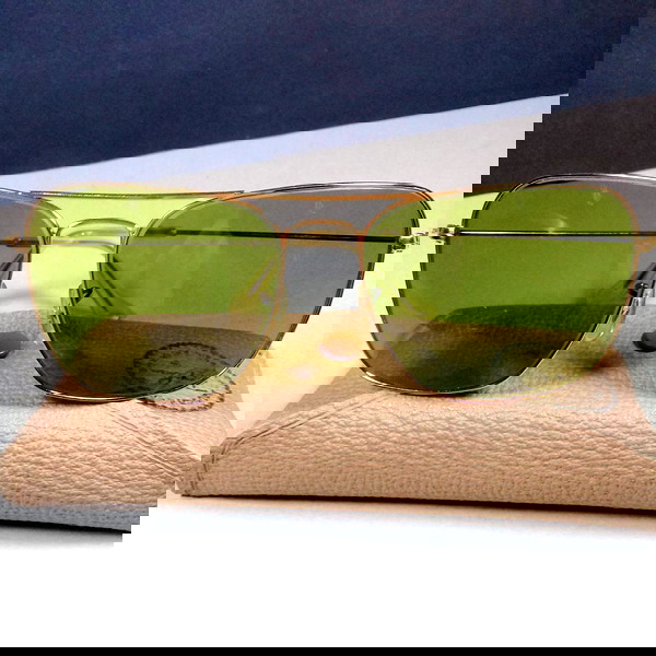 Ray Ban Bausch & Lomb 1970-80's Caravan 58-16 G15 gialia iliou B&L USA me thiki
