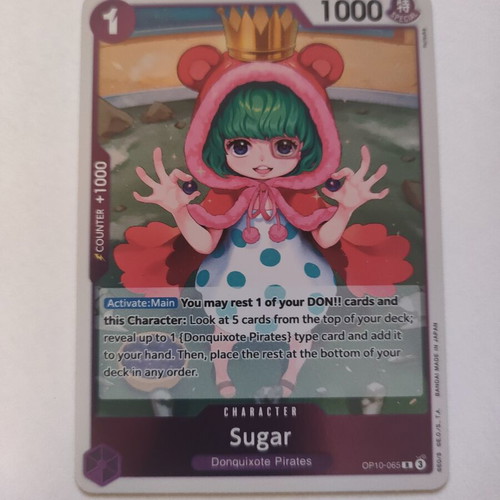 One Piece Sugar OP10-065 card new