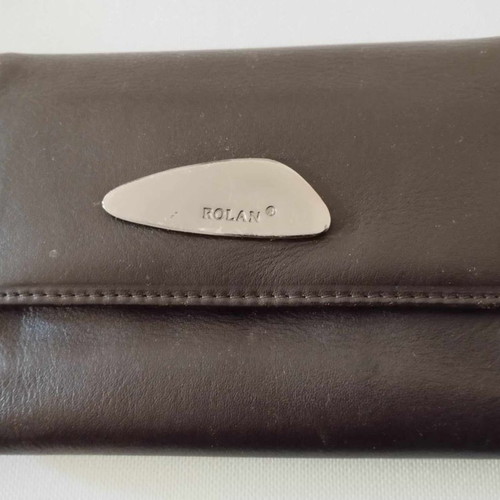 Rolan wallet used, brown color
