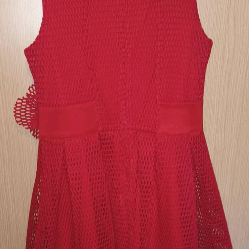 Children's sleeveless dress with flowers, size 146, 10 years, like new