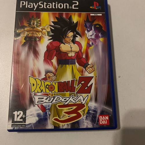 Dragonball Z Budokai 3 PlayStation 2 case and manual like new without CD