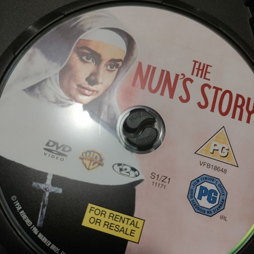 The Nun's Story DVD, Όντρι Χέπμπορν, Φρεντ Ζινέμαν δραματική ταινία