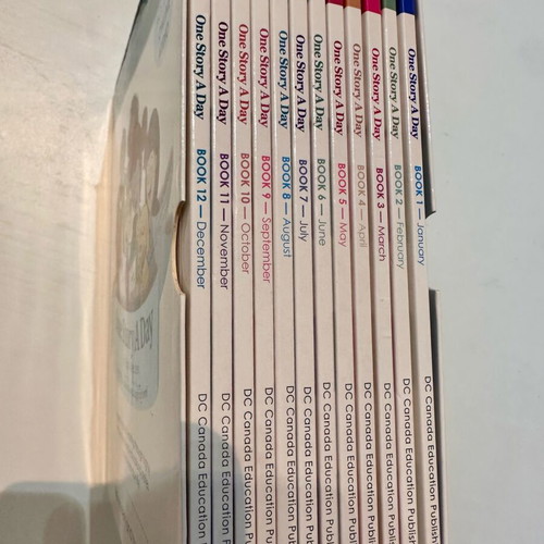 One Story A Day used full set of 12 books, English