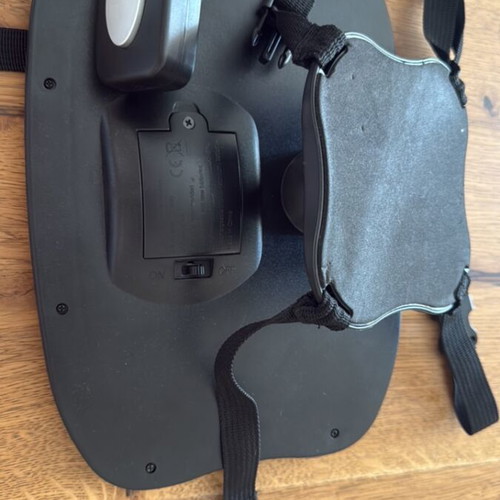 Free On Car Mirror for Baby like new with light and 360 neck