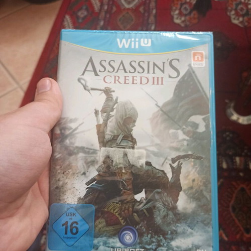 Assassins Creed III Nintendo Wii U new sealed
