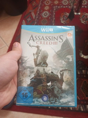 Assassins Creed III Nintendo Wii U ολοκαίνουργιο σφραγισμένο