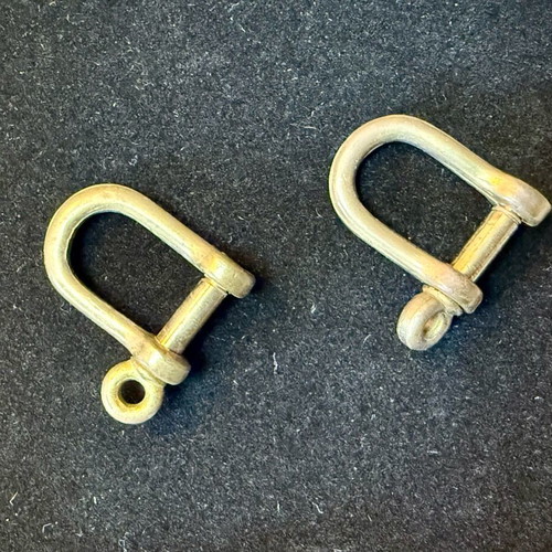 Arthur Beale of London sailing cufflinks new gold-colored